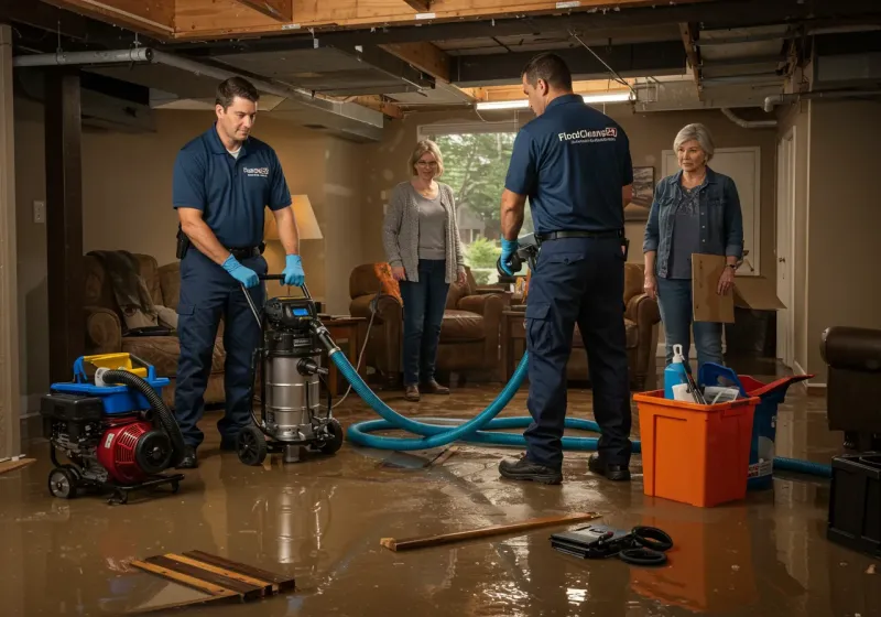 Basement Water Extraction and Removal Techniques process in Battle Ground, IN