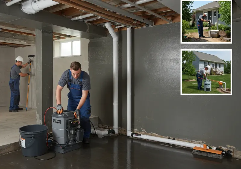 Basement Waterproofing and Flood Prevention process in Battle Ground, IN